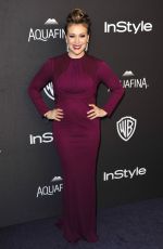 ALYSSA MILANO at Instyle and Warner Bros. 2016 Golden Globe Awards Post-party in Beverly Hills 01/10/2016