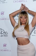 NICKI MINAJ Celebrates New Year at Drai\