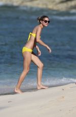 OLIVIA PALERMO in Bikini at a Beach in St. Barths 01/04/2015