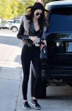 KENDALL JENNER Out and About in Beverly Hills 01/13/2016