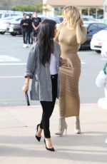 KOURTNEY and KHLOE KARDASHIAN and KYLE JENNER Shooting Scenes in Calabasas 01/22/2016