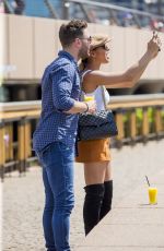MELODY THORNTON at Opera Bay in Sydney Harbour 01/21/2016