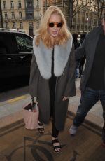 IGGY AZALEA Arrives at George V Hotel in Paris 01/27/2016