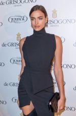 IRINA SHAYK at De Grisogono Photocall at Rue De La Boetie in Paris 01/28/2016