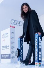 IRINA SHAYK at Hahnenkamm Race Starting Booth in Kitzbuehel, Austria 01/22/2016