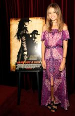 ISABELLE CORNISH at Jane Gor A Gun Los Angeles Tastemajer Screening in West Hollywood 01/27/2016