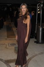 IZBEL GOULART Arrives at Valentino Haute Couture Spring/Summer 2016 Fashion Show in Paris 01/27/2016