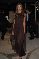 IZBEL GOULART Arrives at Valentino Haute Couture Spring/Summer 2016 Fashion Show in Paris 01/27/2016