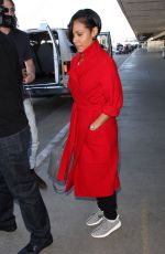 JADA PINKETT SMITH at Los Angeles International Airport 01/28/2016
