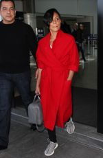 JADA PINKETT SMITH at Los Angeles International Airport 01/28/2016