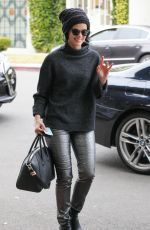 JAIMIE ALEXANDER Out at Melrose 01/09/2016