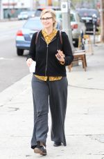 JANE LYNCH Leaves Kings Road Cafe in Los Angeles 01/18/2016