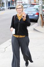 JANE LYNCH Leaves Kings Road Cafe in Los Angeles 01/18/2016