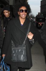 JANET HUBERT Leaves Huffpost Live in New York 01/28/2016