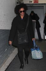 JANET HUBERT Leaves Huffpost Live in New York 01/28/2016