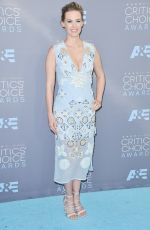 JANUARY JONES at Critics’s Choice Awards 2016 in Santa Monica 01/17/2016