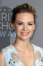 JANUARY JONES at Critics’s Choice Awards 2016 in Santa Monica 01/17/2016
