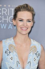 JANUARY JONES at Critics’s Choice Awards 2016 in Santa Monica 01/17/2016