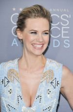 JANUARY JONES at Critics’s Choice Awards 2016 in Santa Monica 01/17/2016