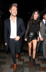 JASMIN WALIA Arrives at Gallery Nightclub in Maidstone 01/10/2016