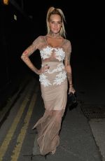 JEMMA LUCY at Libertine Club in London 01/29/2016