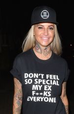 JEMMA LUCY Leaves HDO South Woodford in London 01/18/2016