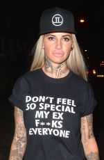 JEMMA LUCY Leaves HDO South Woodford in London 01/18/2016