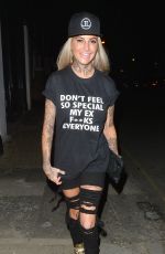 JEMMA LUCY Leaves HDO South Woodford in London 01/18/2016