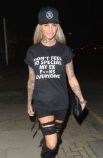 JEMMA LUCY Leaves HDO South Woodford in London 01/18/2016