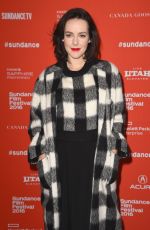 JENA MALONE at Lovesong Premiere at 2016 Sundance Film Festival 01/25/2016