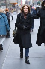 JENNA FISCHER Out and About in Manhattan 01/20/2016