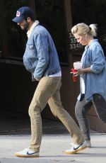 JENNIE GARTH and David Abrams Out in Los Angeles 01/14/2016