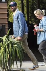 JENNIE GARTH and David Abrams Out in Los Angeles 01/14/2016