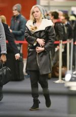 JENNIFER Arrives at JFK Airport in New York 01/04/2016