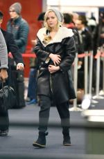 JENNIFER Arrives at JFK Airport in New York 01/04/2016