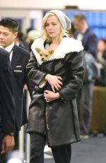JENNIFER Arrives at JFK Airport in New York 01/04/2016