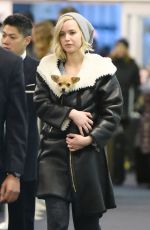 JENNIFER Arrives at JFK Airport in New York 01/04/2016