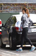 JENNIFER GARNER Arrives at a Gym in Brentwood 01/09/2016