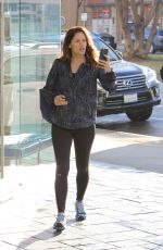 JENNIFER GARNER Heading to a Gym in Brentwood 01/07/2016