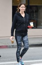 JENNIFER GARNER Heading to a Gym in Hollywood 01/23/2016