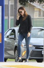 JENNIFER GARNER Out and About in Brentwood 01/19/2016