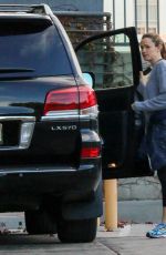 JENNIFER GARNER Out and About in Los Angeles 01/02/2016
