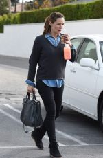 JENNIFER GARNER with No Make Up Out in Brentwood 01/03/2016