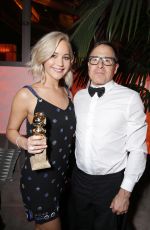 JENNIFER LAWRENCE at Twentieth Century Fox Golden Globe 2016 After Party in Beverly Hills 01/10/2016