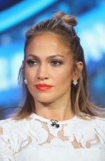 JENNIFER LOPEZ at American Idol Panel at 2016 Winter TCA Tour in Pasadena 01/15/2016