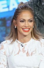 JENNIFER LOPEZ at American Idol Panel at 2016 Winter TCA Tour in Pasadena 01/15/2016