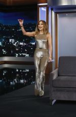 JENNIFER LOPEZ at Jimmy Kimmel Live! in Hollywood 01/04/2016