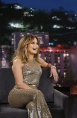 JENNIFER LOPEZ at Jimmy Kimmel Live! in Hollywood 01/04/2016