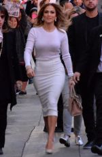 JENNIFER LOPEZ at Kimmy Kimmel Live! in Hollywood 01/04/2016