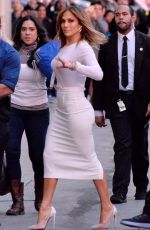 JENNIFER LOPEZ at Kimmy Kimmel Live! in Hollywood 01/04/2016